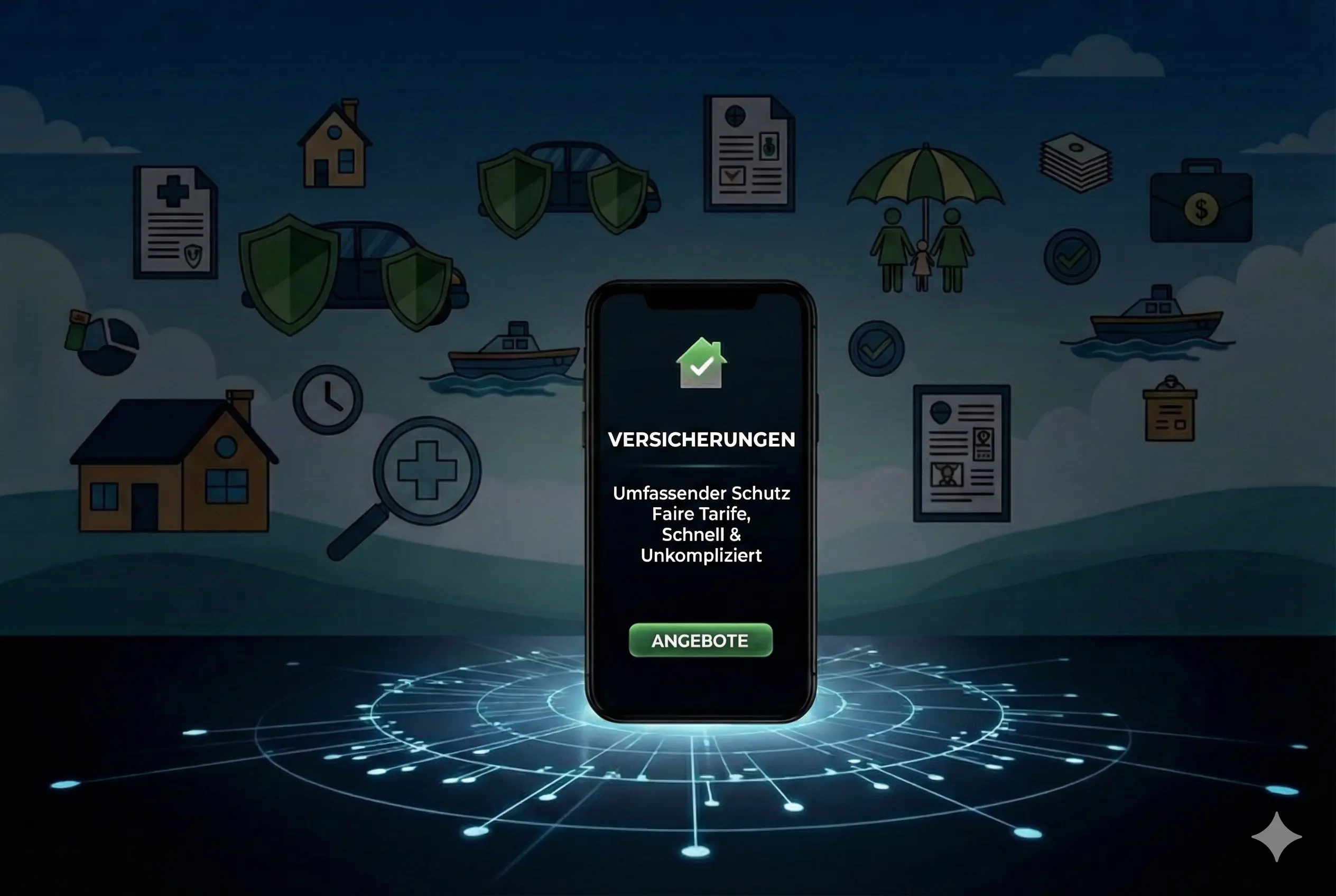 Versicherungen 2026: Überblick, Rechner & Partner-Anfragen Hero-Bild