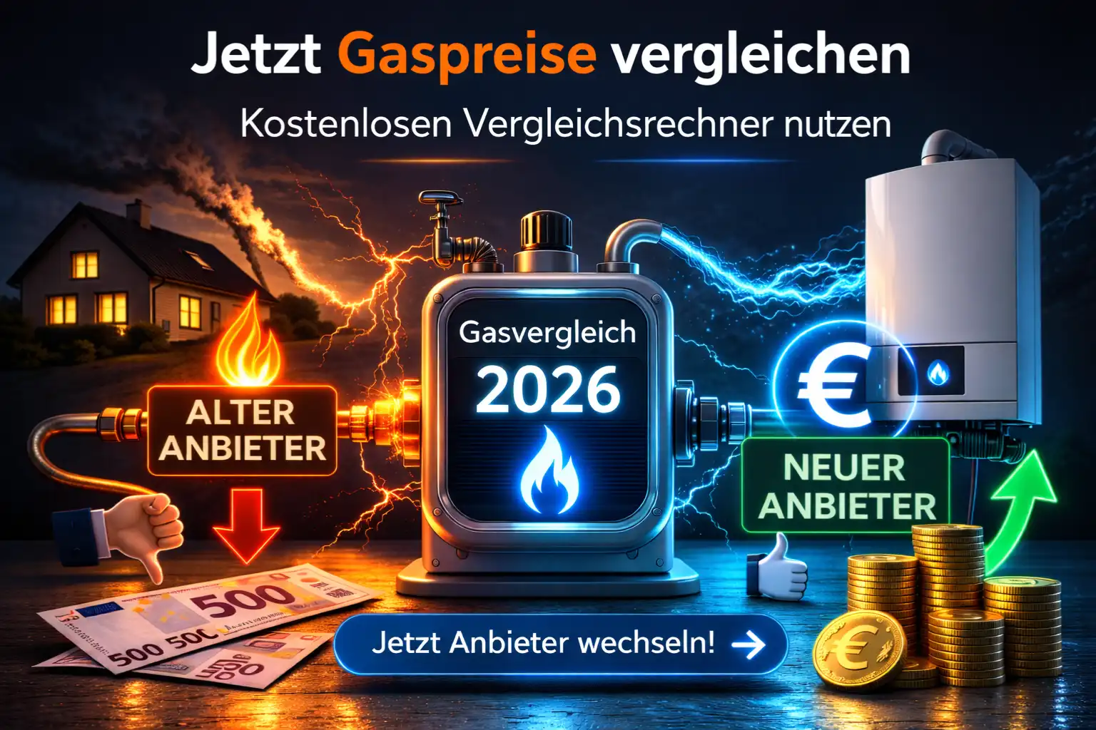 Gastarife vergleich 2026 Vorschau