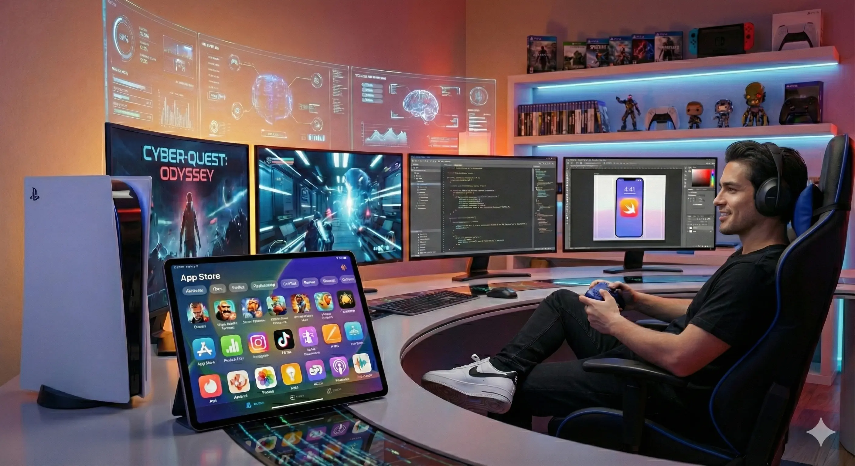Apps & Gaming Hero-Bild